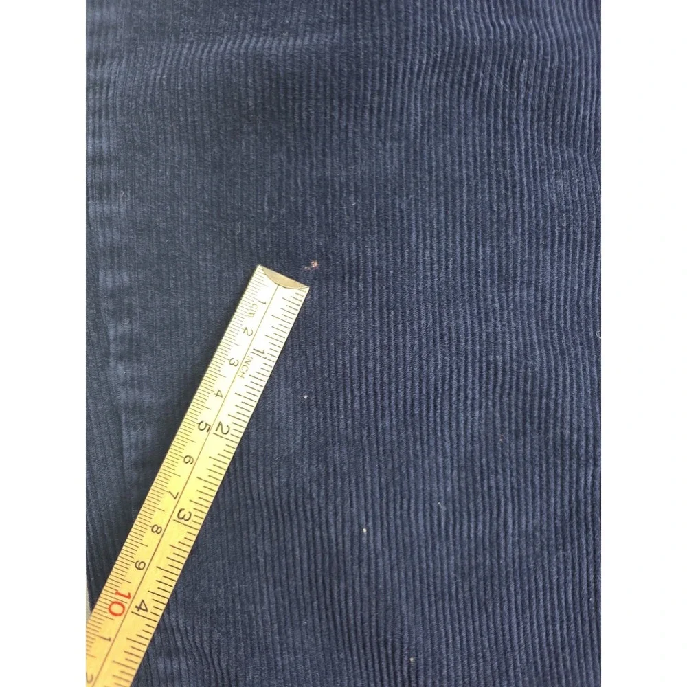 Vintage Y2K Corduroy Pants By Northern Reflections Womens 12 Blue Cotton Stretch